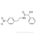 (alphaR) -alpha-hydroxy-N- [2- (4-nitrophényl) éthyl] benzèneacétamide CAS 521284-19-5